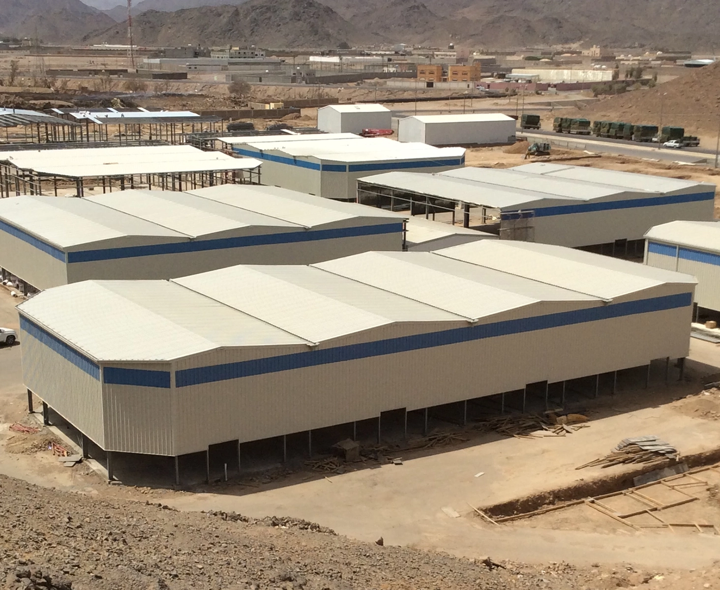 Our role on Ahad Warehouses Project